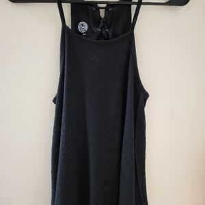 SO Black Sleeveless Womens Blouse